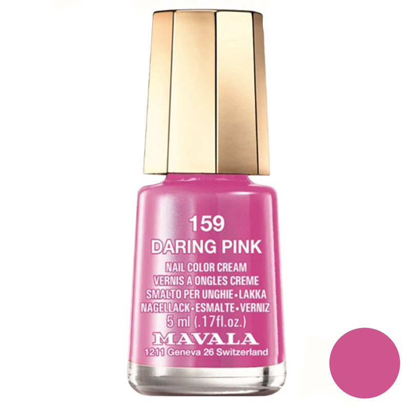لاک ناخن ماوالا مدل Daring Pink شماره 159