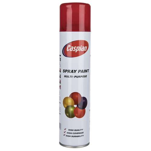 اسپری رنگ قرمز تیره کاسپین وزن 295 گرم