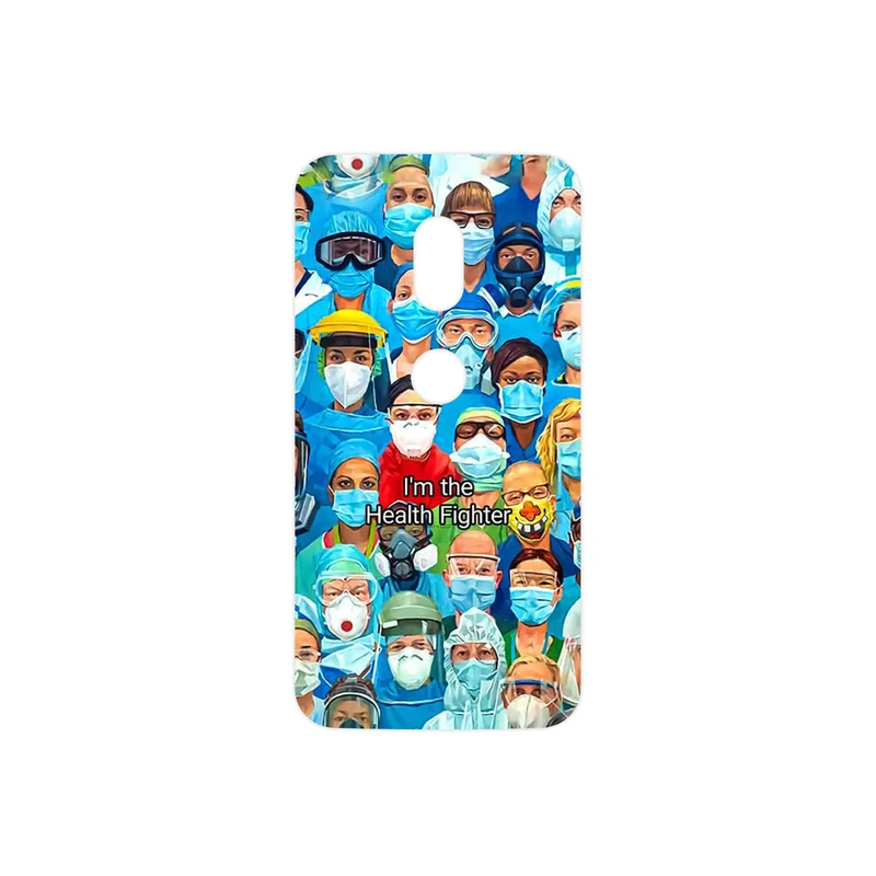 برچسب پوششی ماهوت مدل Nurse مناسب برای گوشی موبایل موتورولا Moto G4 Play