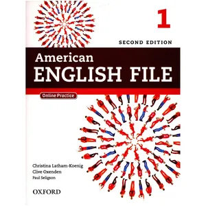 Oxford American English File Book 1 And Workbook by Chiristina Latham - 2 volume