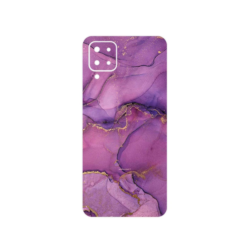 برچسب پوششی ماهوت مدل Purple Marble مناسب برای گوشی موبایل سامسونگ Galaxy M12