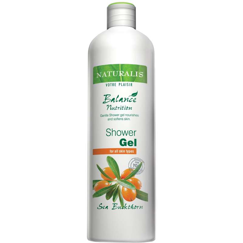 ژل شست و شوی بدن نچرالیس مدل Sea Buckthorn حجم 400 میلی لیتر