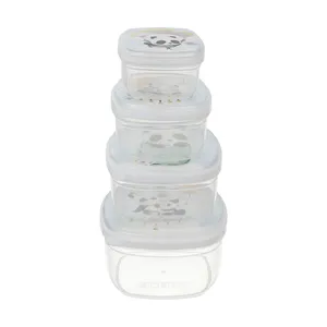 ظرف نگهدارنده وینتج طرح پاندا مدل VNP035 مجموعه 4 عددی