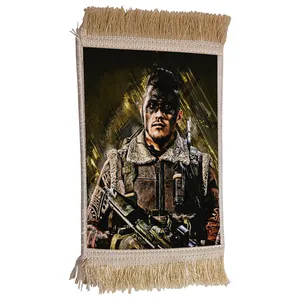 فرش ماشینی دیوارکوب مدل بازی کال آف دیوتی کد 29