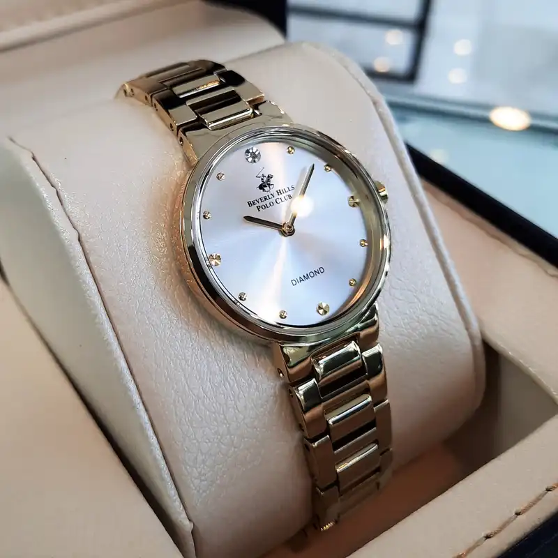 ساعت مچی عقربه ای زنانه بورلی هیلز پولو کلاب مدل BP3194C.130