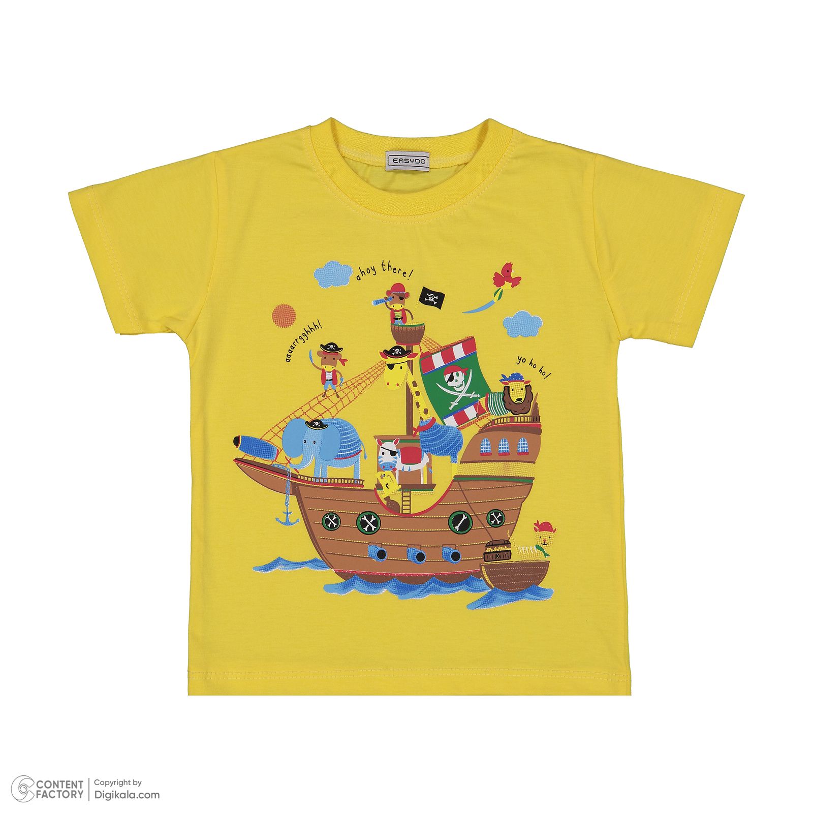 ست تی شرت و شلوارک پسرانه ایزی دو مدل 8561165 -  - 13