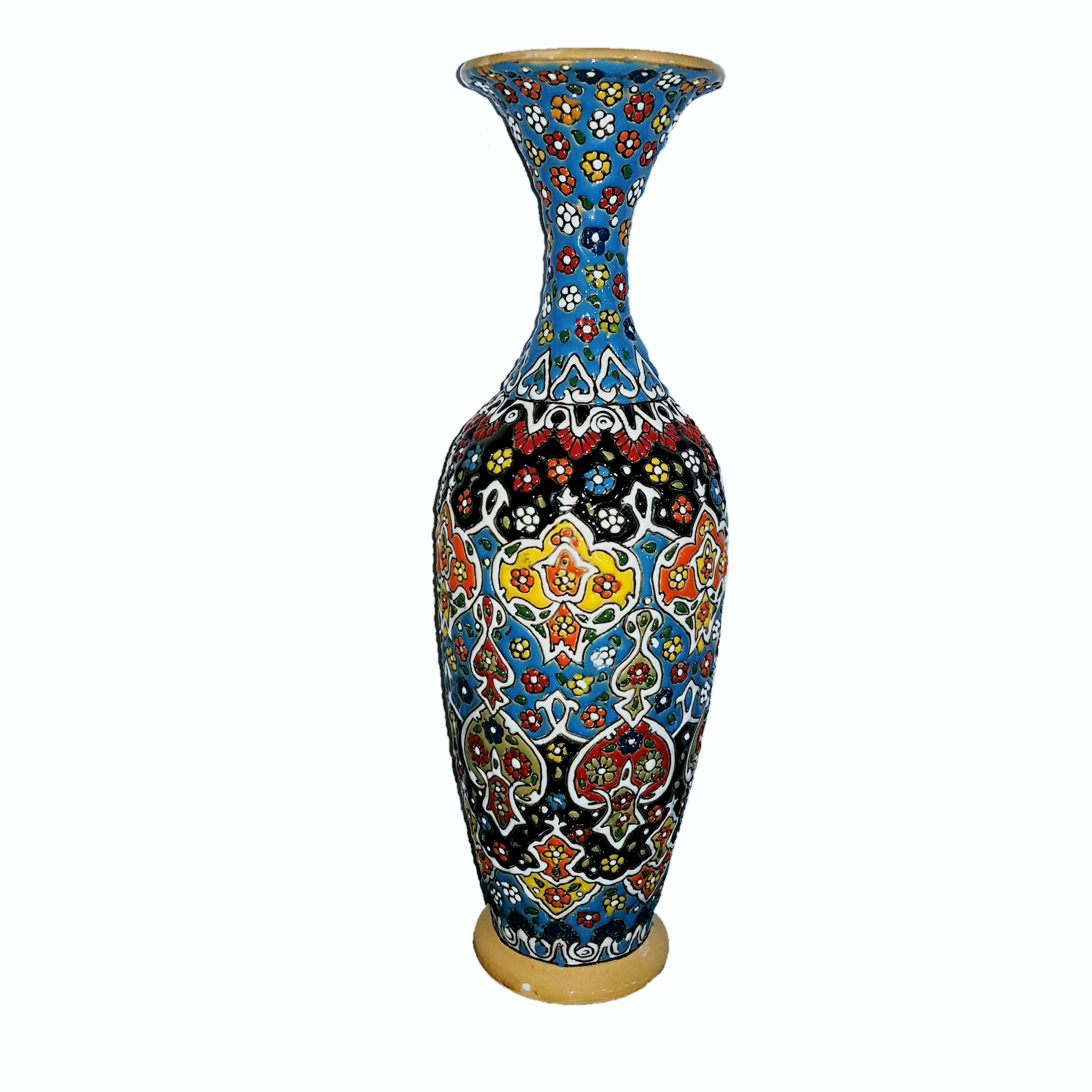 گلدان میناکاری مدل مینایی کد 13