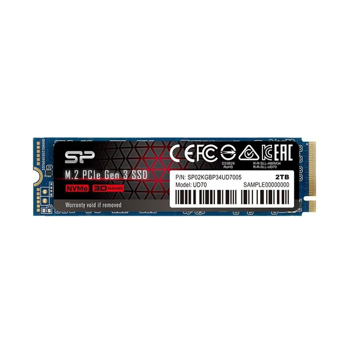 اس اس دی اینترنال سیلیکون پاور مدل UD70 M.2 NVME 1.3 ظرفیت 2 ترابایت