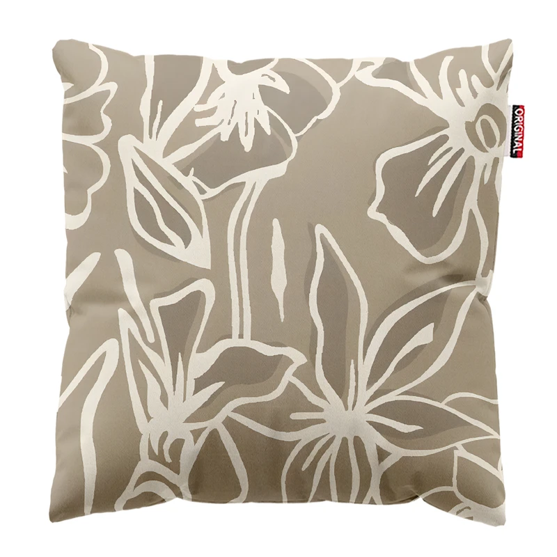 کوسن پاد آفرین مدل گل و برگ کد PK403188 سایز 40*40 سانتی متر