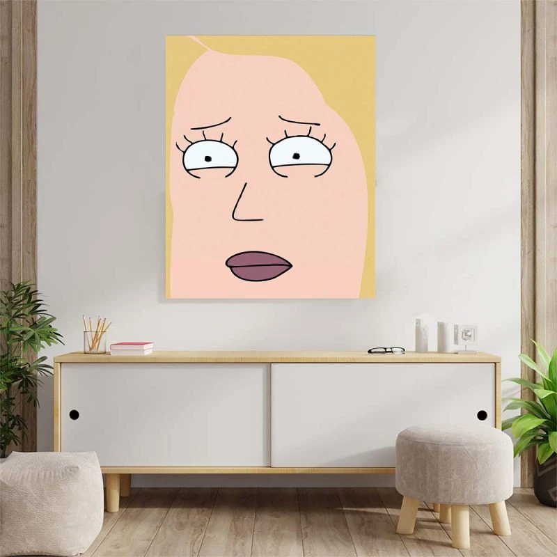 تابلو شاسی آتریسا مدل  انیمیشن Rick and Morty