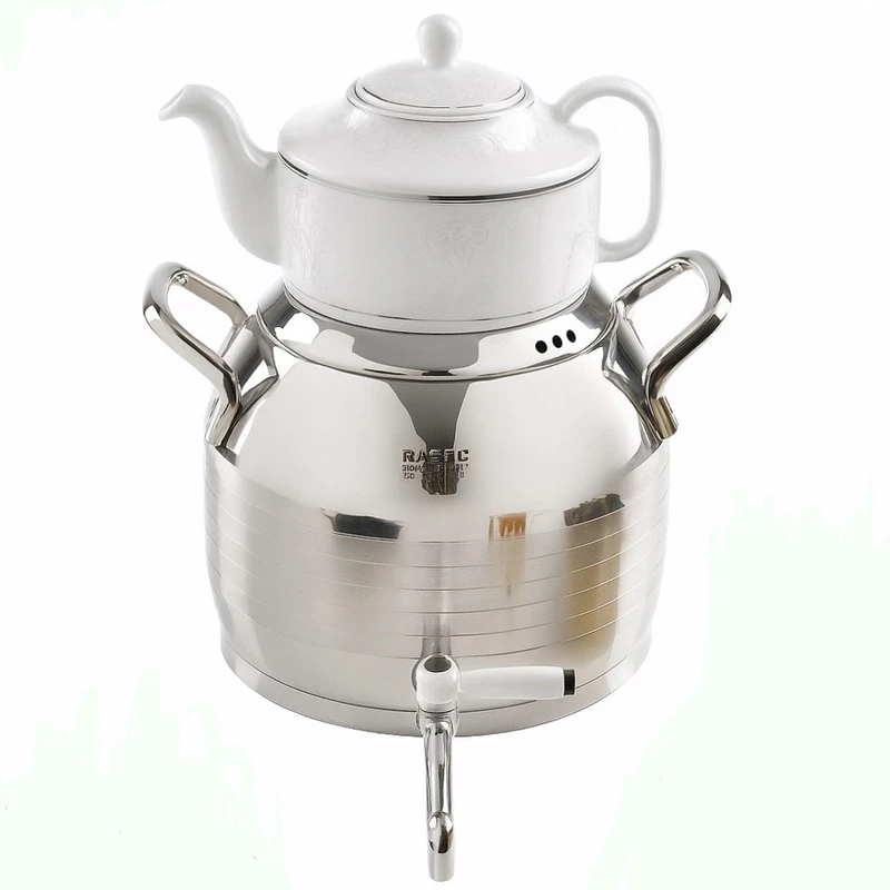 ست کتری و قوری راسل مدل IR-137s گنجایش کتری ۵ لیتر گنجایش قوری ۱ لیتر