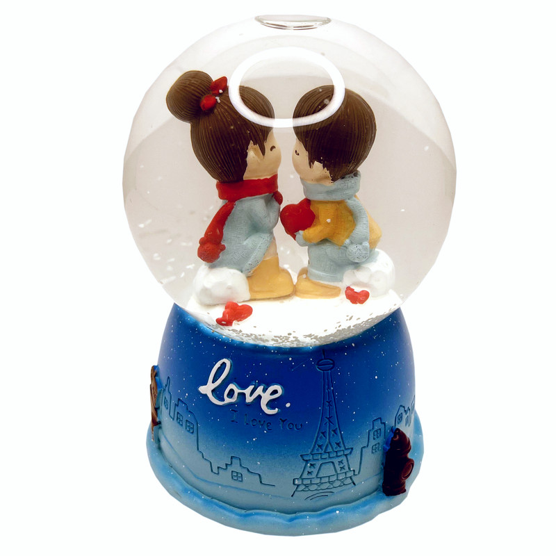 گوی موزیکال مدل پمپی Love طرح عشق و شادی کد PB4022