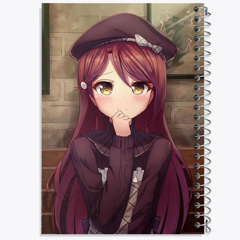 دفتر نت موسیقی 50 برگ خندالو مدل ریکو انیمه لاو لایو Love Live کد 18299