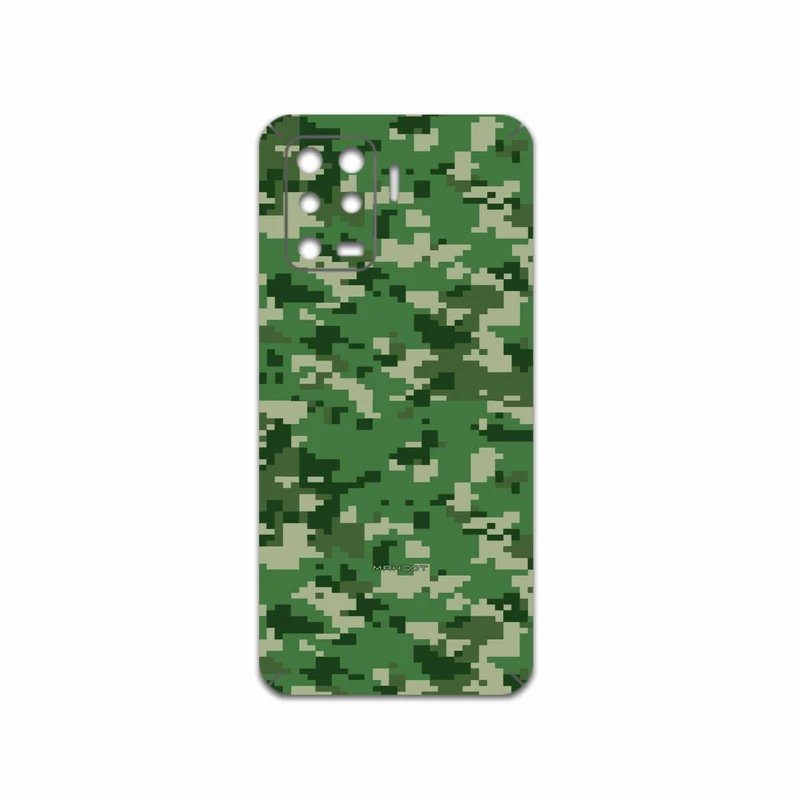 برچسب پوششی ماهوت مدل Army-Green-Pixel مناسب برای گوشی موبایل اپو A94 4G