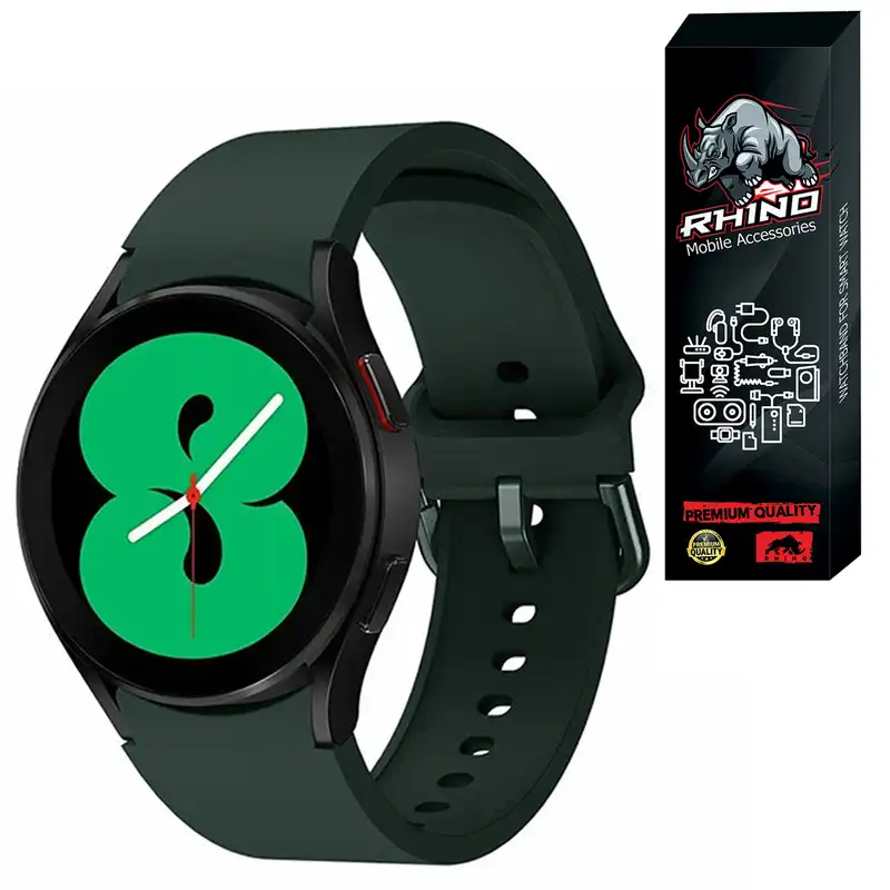 بند راینو مدل Silicon-W4 مناسب برای ساعت هوشمند سامسونگ واچ GALAXY 4