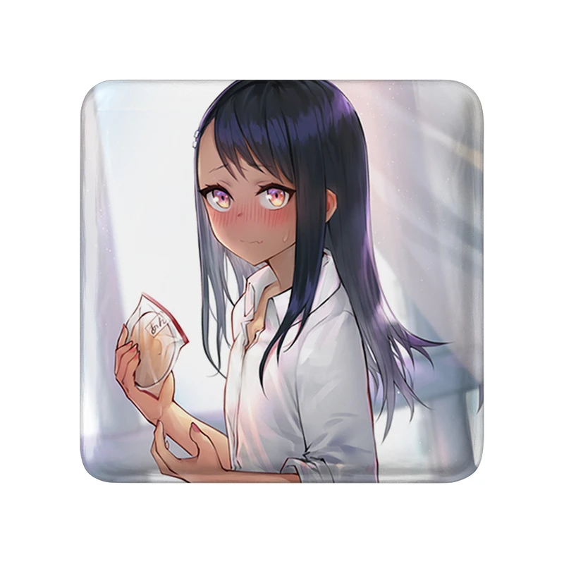 پیکسل خندالو طرح ناگاتارو انیمه ناگاتورو مدل مربعی کد 34019