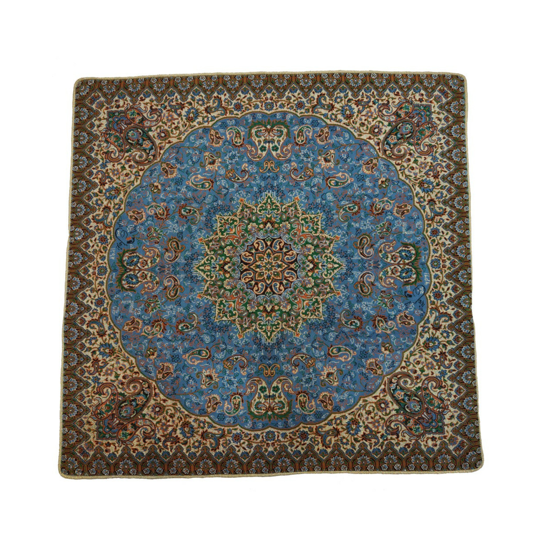 کاور کوسن ترمه هاشمی طرح شاهسون کد 120 بسته 2 عددی