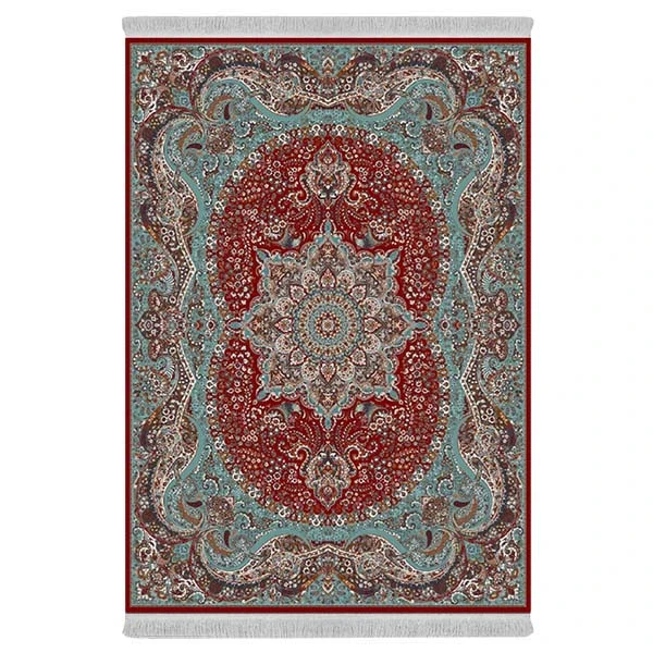 فرش پارچه‌ای دفه مدل فرشینه هازان مخمل کد 046