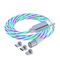 آنباکس کابل تبدیل مغناطیسی USB به MicroUSB / USB-C / لایتنینگ مدل 1x3 LED طول 1 متر توسط آرمین صداقت مهر در تاریخ ۱۳ بهمن ۱۴۰۱