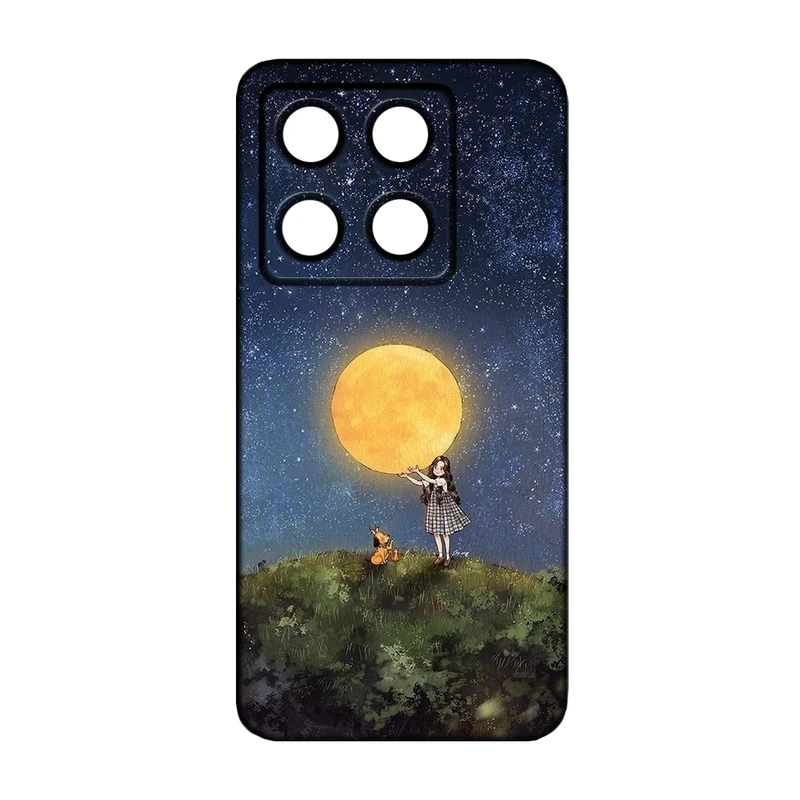 کاور طرح دخترانه کد 300 مناسب برای گوشی موبایل شیائومی 14T