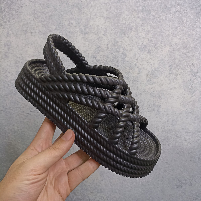 صندل ساحلی زنانه پاپا مدل 1528-BK