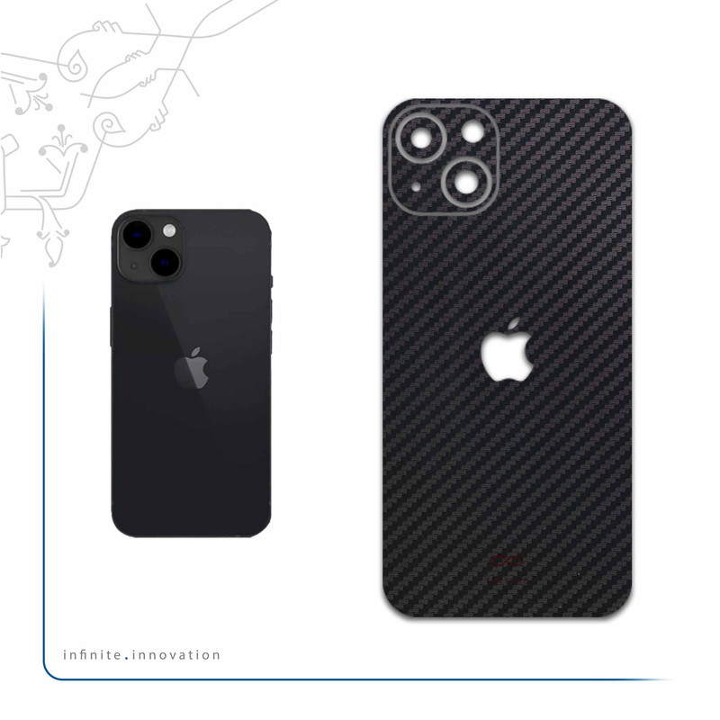 برچسب پوششی ماهوت مدل Carbon-Fiber مناسب برای گوشی موبایل اپل iPhone 13