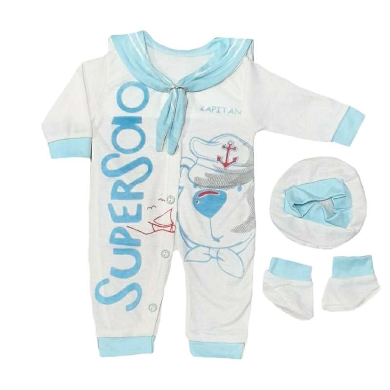 ست 3 تکه لباس نوزادی مدل A50