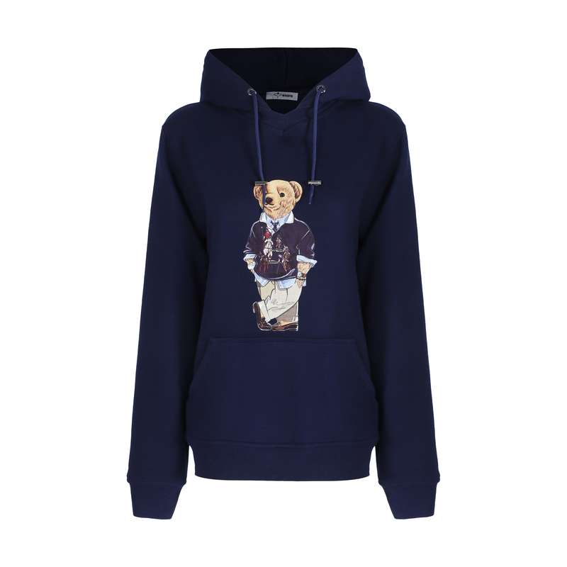 هودی زنانه مدل تدی جیب‌دار