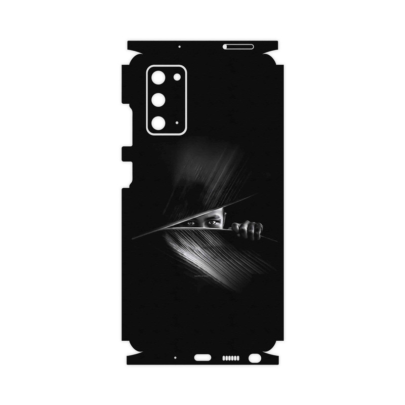 برچسب پوششی ماهوت مدل Black Portrait-FullSkin مناسب برای گوشی موبایل سامسونگ Galaxy Note 20