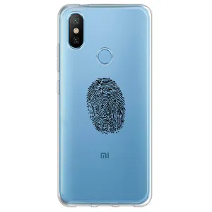 Megafone Finger Print C62-B Cover For Xiaomi Redmi 6 Pro / Mi A2 Lite