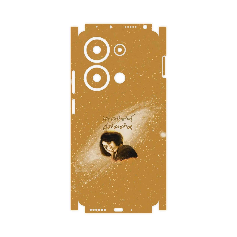 برچسب پوششی ماهوت مدل Forough Farrokhzad-FullSkin مناسب برای گوشی موبایل شیائومی Redmi Note 13 Pro 4G