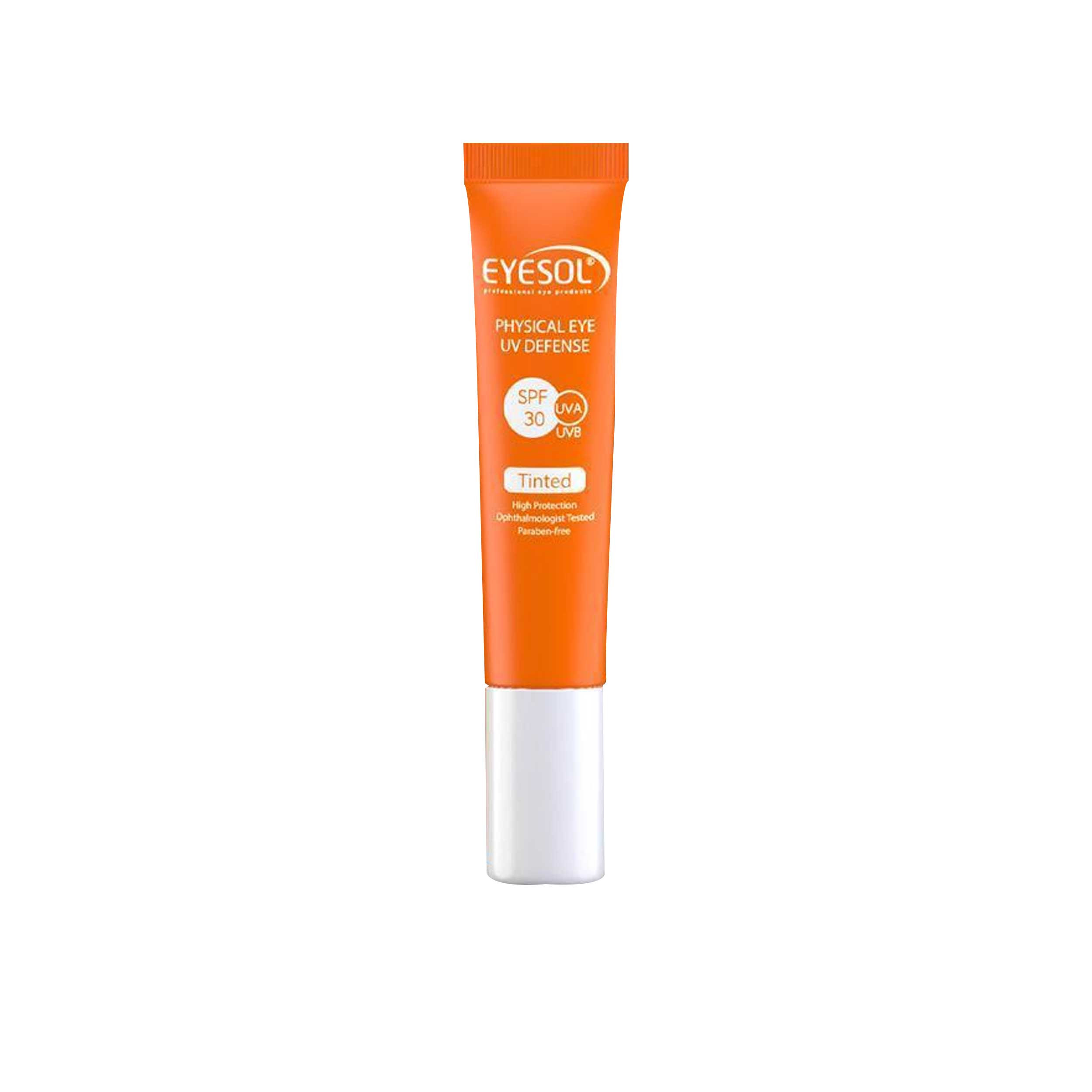 کرم ضد آفتاب رنگی آیسول SPF30 مدل TEYE مخصوص دور چشم حجم 15 میلی لیتر
