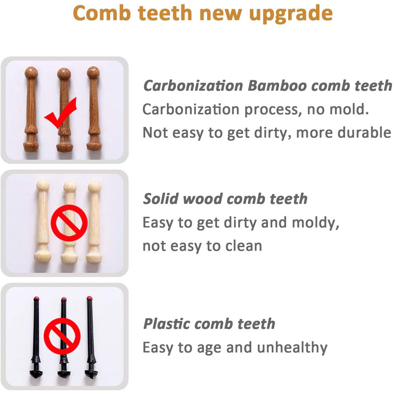 برس مو کانز مدل چوبی