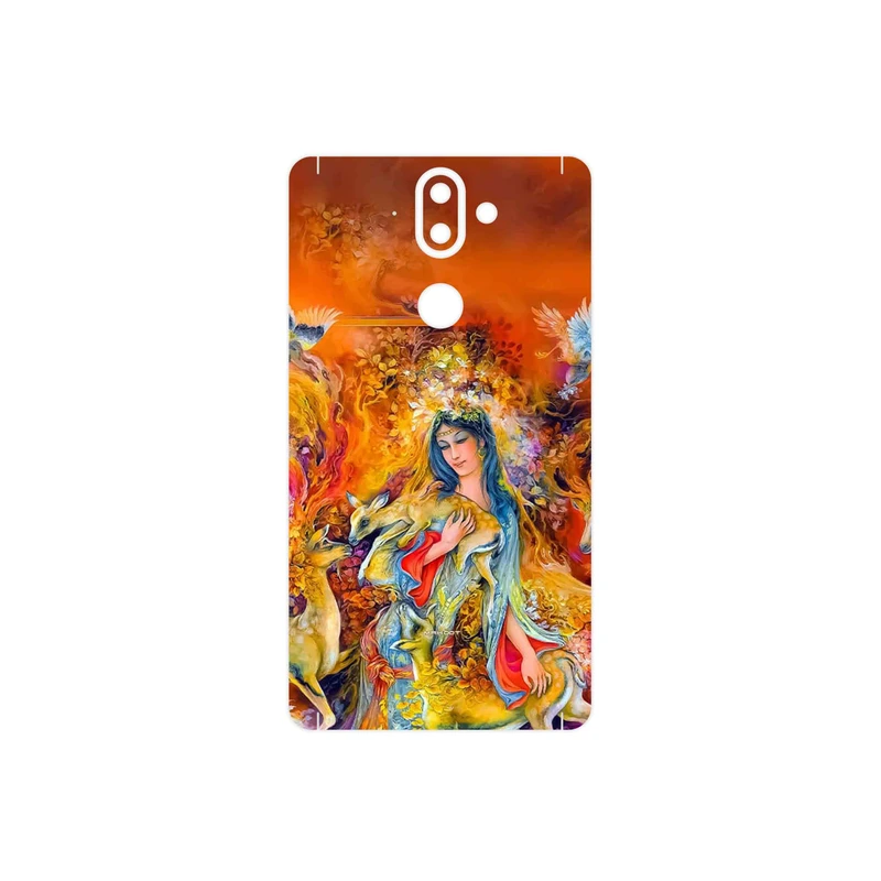 برچسب پوششی ماهوت مدل Persian miniature 2 مناسب برای گوشی موبایل نوکیا 8 Sirocco