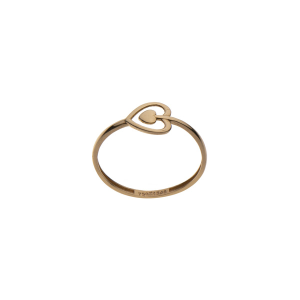 انگشتر طلا 18 عیار زنانه مایا ماهک مدل MR1260 طرح قلب