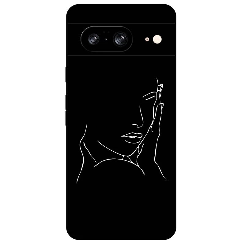 کاور مگافون طرح دخترانه مدل 8153 مناسب برای گوشی موبایل گوگل Pixel 8   