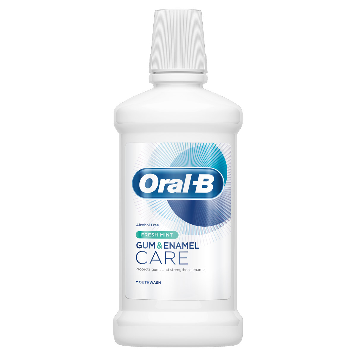 دهان شویه اورال-بی مدل Gum &amp; Enamel Care حجم 250 میلی لیتر