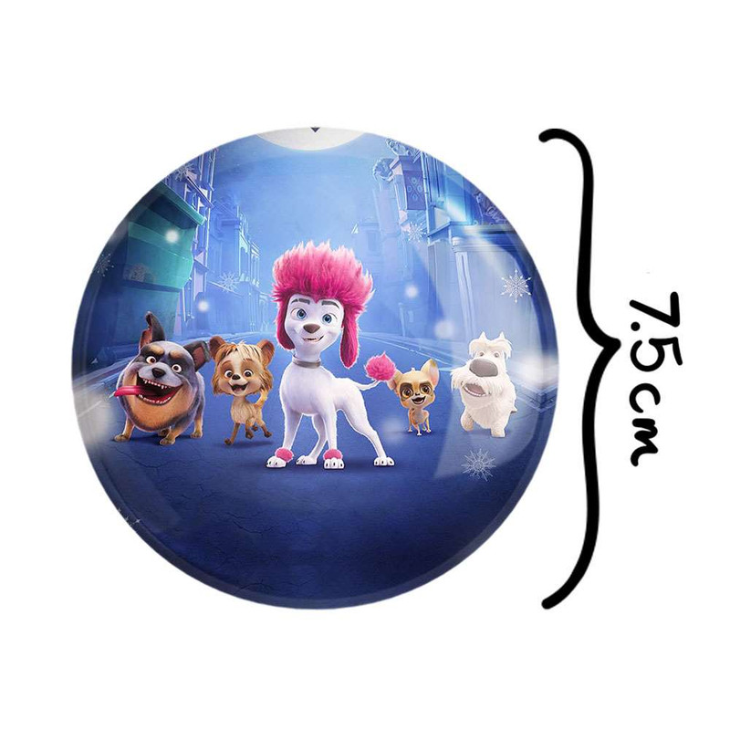 آینه جیبی خندالو طرح صد درصد گرگ Wolf 100%  کد 4808