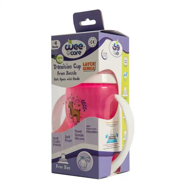 لیوان کودک وی کر کد C707 حجم 300 میلی لیتر