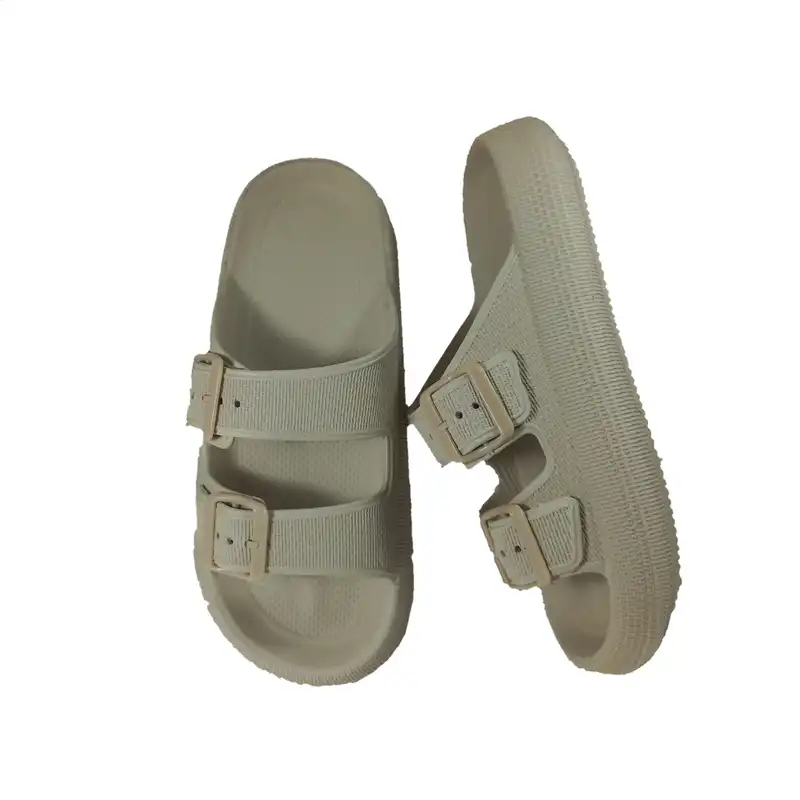 دمپایی زنانه مدل نارسیس دو سگک کد KRM 1217