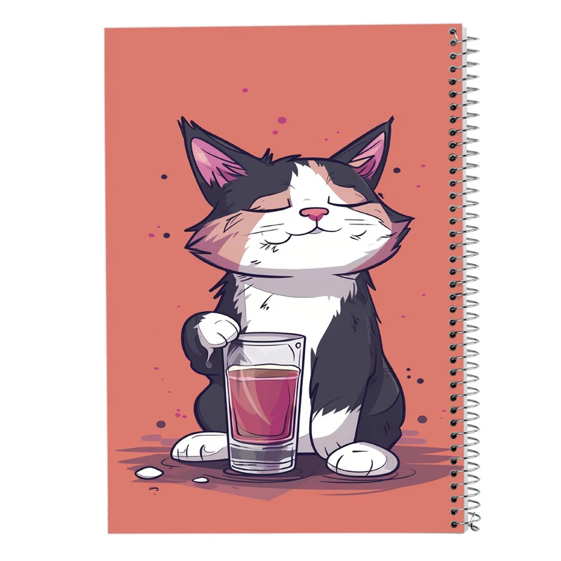 دفتر نقاشی 50 برگ مدوپد مدل گربه کد DF14725