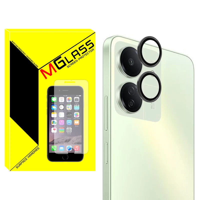 محافظ لنز دوربین ام‌گلس مدل Ring-Metal-MG مناسب برای گوشی موبایل شیائومی Redmi 13C