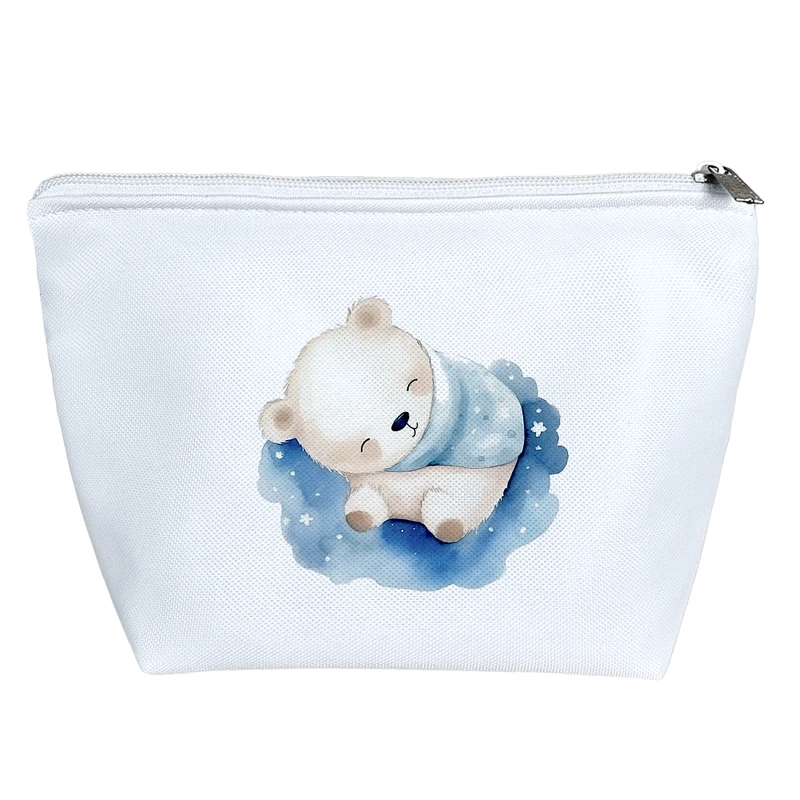 کیف لوازم آرایش دخترانه خندالو مدل خرس  کد H695