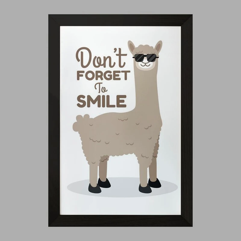 تابلو خندالو مدل لاما کد 29559