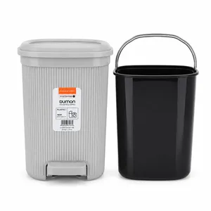 سطل زباله پدالی دومان مدل هیوا گنجایش 20 لیتر