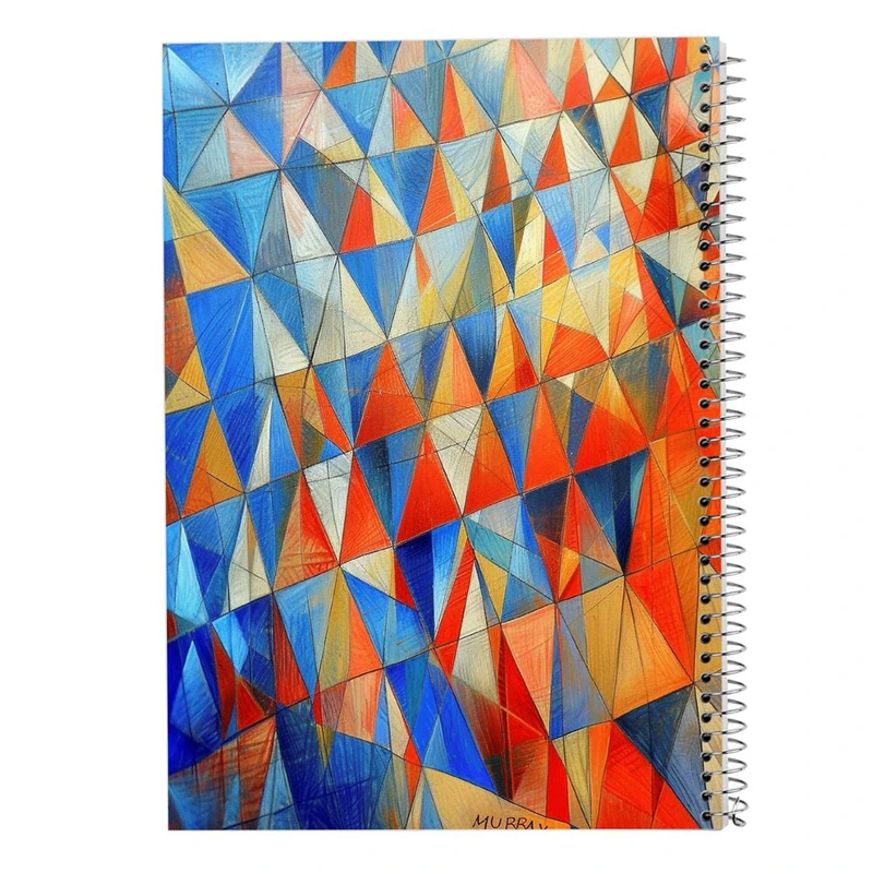 دفتر ژورنال نویسی 50 برگ مدوپد مدل نقطه ای طرح اشکال فانتزی کد DF16339