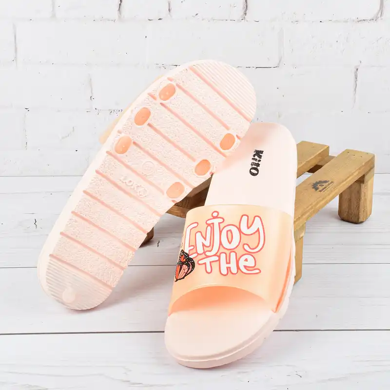 دمپایی زنانه کیتو مدل از چیزای کوچیک لذت ببر کد GLB.4003