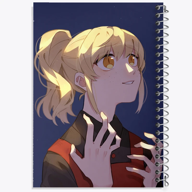 دفتر مشق 50 برگ خندالو طرح راچل انیمه برج خدا کد 34973