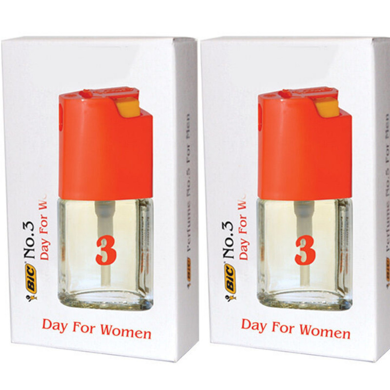 عطر جیبی زنانه بیک شماره 3  حجم 7.5 میلی لیتر بسته دو عددی