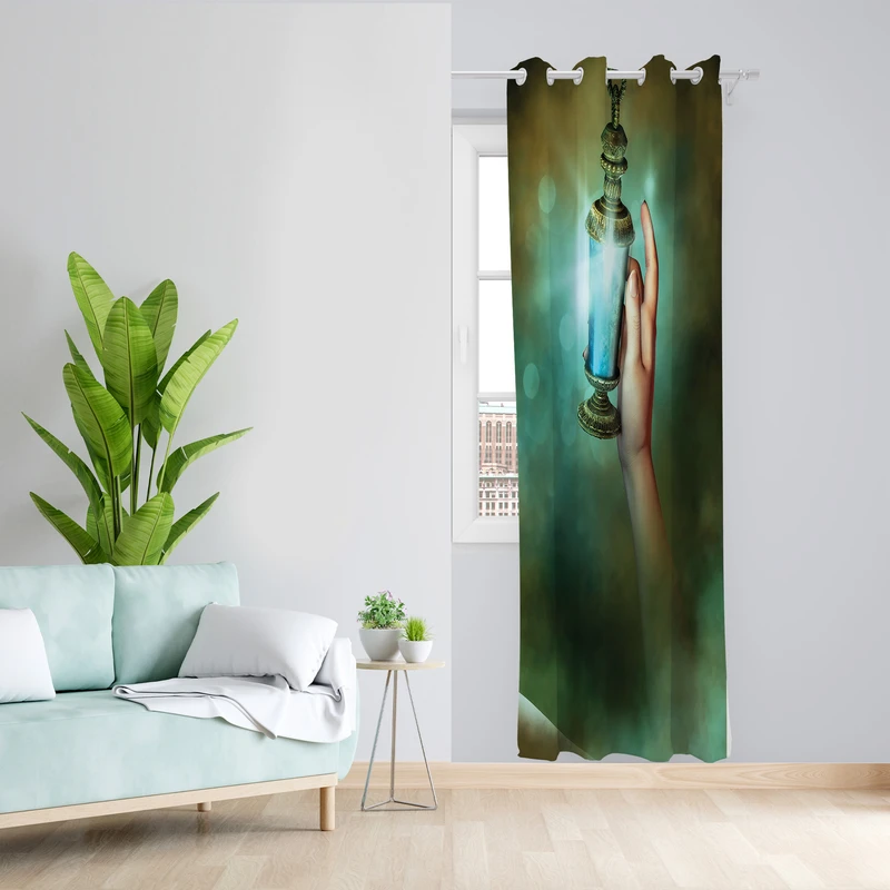 پرده مدل مخمل پانچی کد 2339 z سایز 140x200 سانتی متر